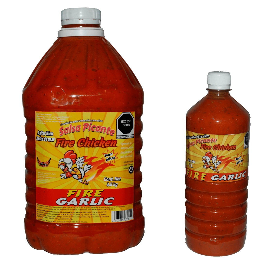 botella-salsa-galon-litro-fire-garlic
