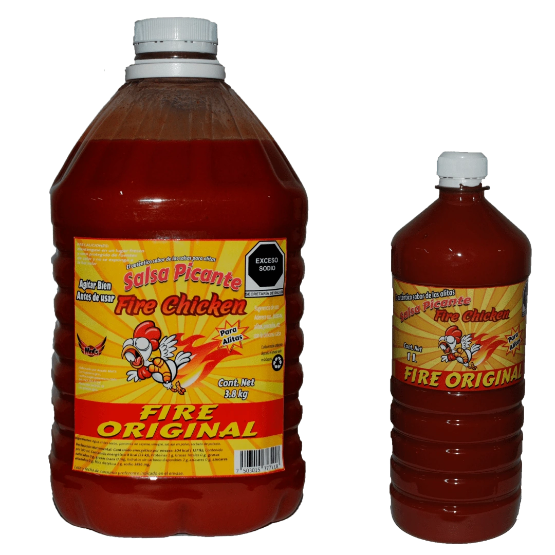 botella-salsa-galon-litro-fire-original